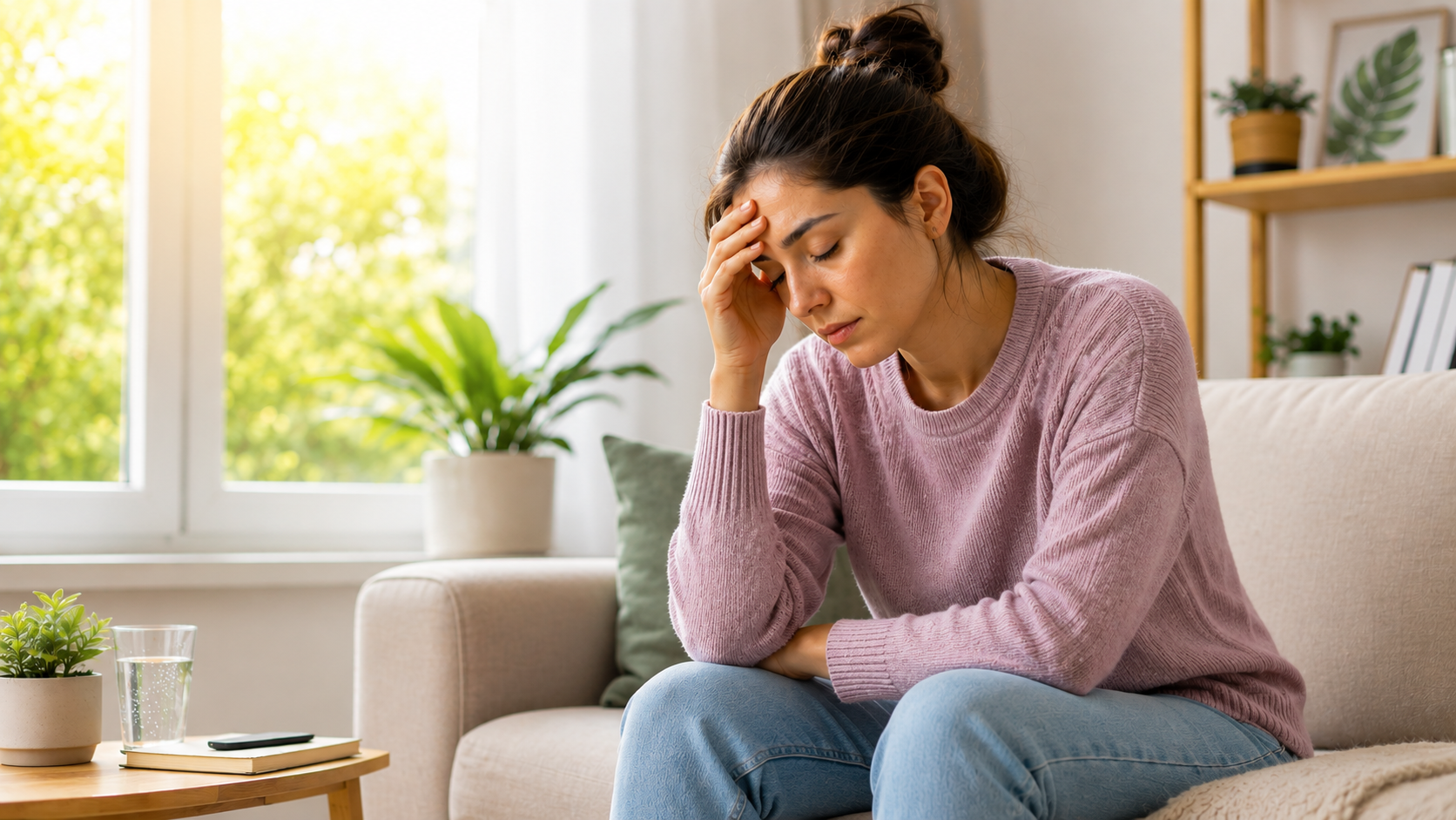 Woman experiencing fatigue, one of the early signs of vitamin D deficiency